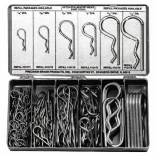 Hitch Pin Clip Assortments, Spring Ste