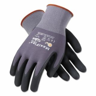 MaxiFlex® Ultimate™ Nitrile Coated Micro-Foam Grip Gloves, Medium, Black/Gray