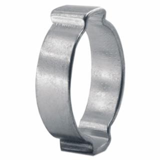 2-Ear Zinc-Plated Hose Clamp, 5/8 in OD, 0.591 in-0.709 in dia, 0.315 in W